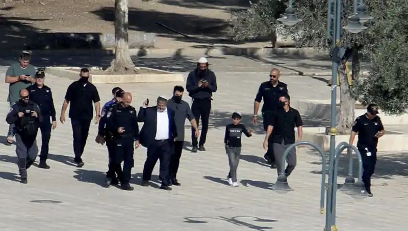 İsrailli Bakan Mescid-i Aksa’da Yeni Bir Provokasyona İmza Attı