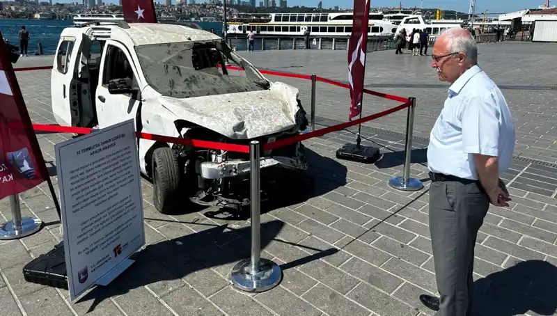 15 Temmuz Sırasında Tankların Ezdiği Araçlar, Anı olarak Sergileniyor
