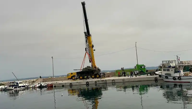 Saros Körfezi'nde Tarihi An: Tank Batırma Projesi Başlıyor!