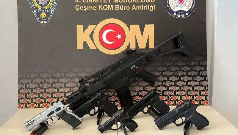 Çeşme'de Suç Örgütüne Büyük Darbe: Üç Tutuşma Gerçekleşti
