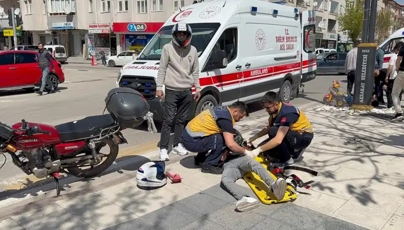 Aksaray’da Motosiklet Kazasında İki Genç Yaralandı: Olayın Ayrıntıları Neler?