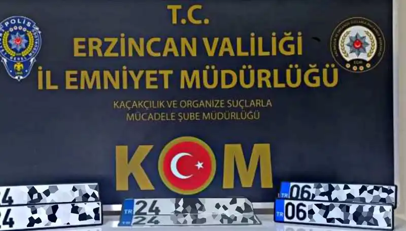 Erzincan'da APP Plaka Operasyonu: Olayın Sırları Ortaya Çıkıyor!