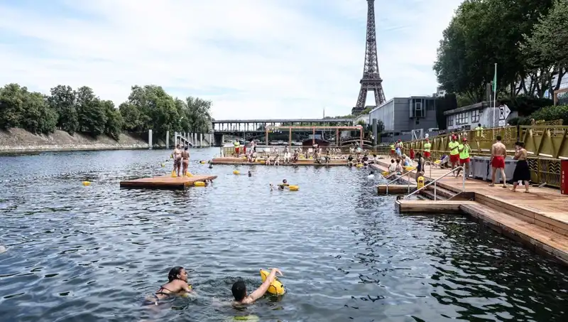Seine Nehri, 102 yıl sonra Fransa’da yüzme keyfine geri dönüyor!