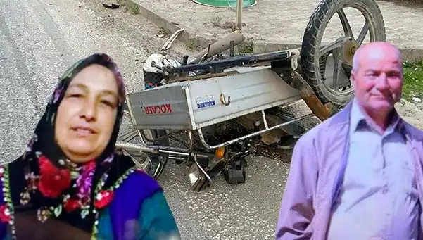 Motosiklete Arkadan Çarpma Feci Sonuçlandı: İki Kişi Hayatını Kaybetti
