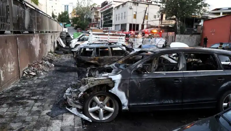 Sanayide AED'si Olmayan Araçların Alev Alev Yandığı O Anlar