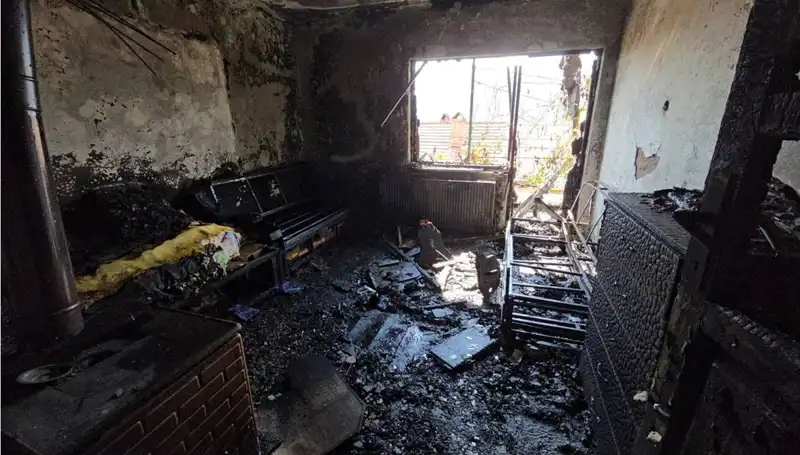 Elektrikli Battaniye Yangını: Yaşlı Kadın Büyük Tehlike Atlattı