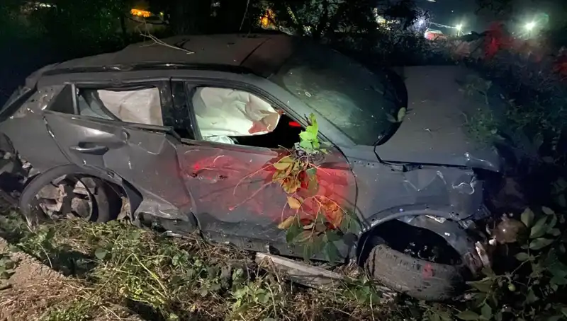 Alkollü Sürücünün Korkunç Kazası: Araç Takla Attı, Hurda Yığınına Döndü