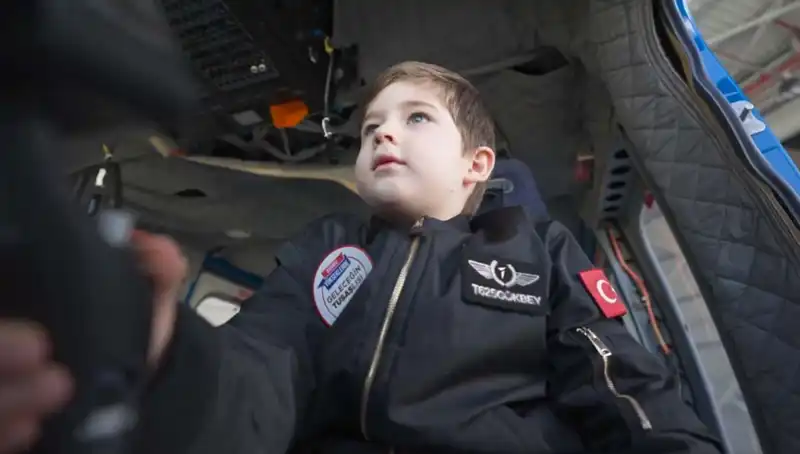 23 Nisan'da Minikler TUSAŞ'ı Ziyaret Etti: Renkli Görüntüler ve Duygulu Anlar