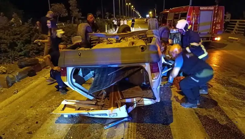 Kavşakta Meydana Gelen Feci Kaza: 7 Yaralıdan 2'si Ağır