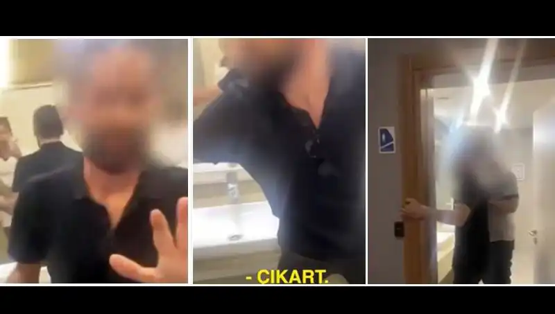 İstanbul'da Alışveriş Merkezi Tuvaletinde Şoke Eden Olay!
