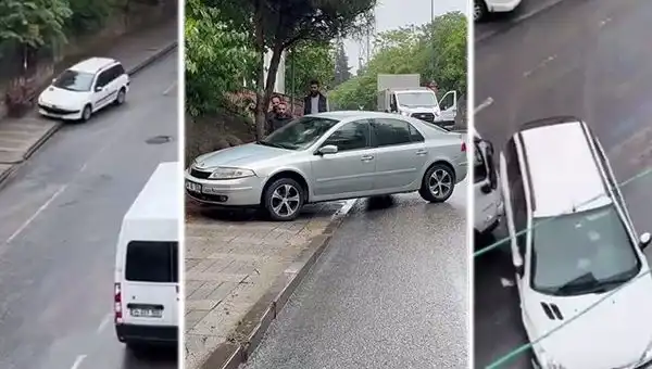 Otobüs Mazot Sızdırınca Feci Kaza! Araçlar Durduramadı