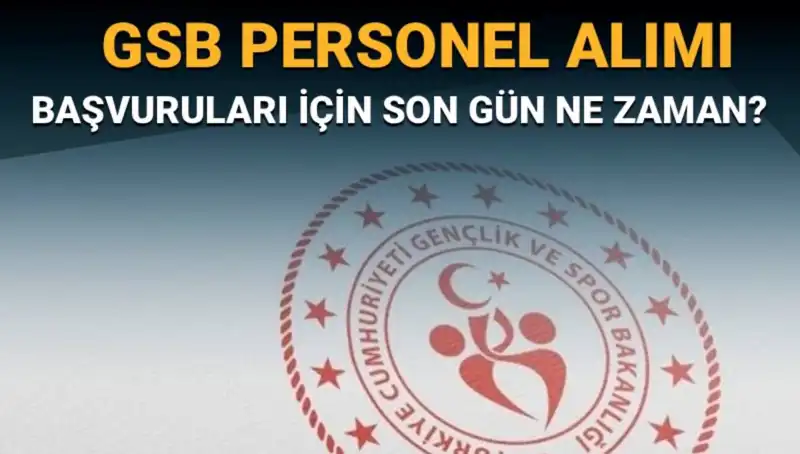 Gençlik ve Spor Bakanlığı Personel Alımı: Son Başvuru Tarihi ve Detaylar