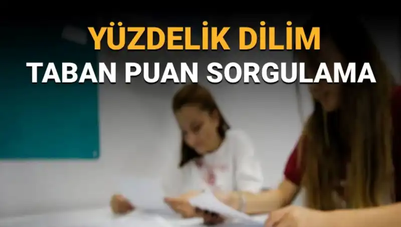 LGS 2025 Taban Puanları: Yüzdelik Dilim Kullanımı Hakkında Bilmeniz Gerekenler