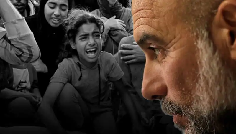 Pep Guardiola: "Gazze'deki Acıları Vücudumda Hissediyorum"